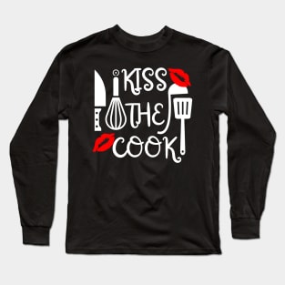 Kiss the cook Long Sleeve T-Shirt